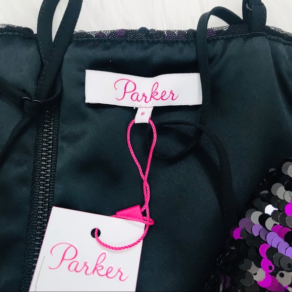 Parker Joanie Sequined Mini Dress - Picture 12 of 15